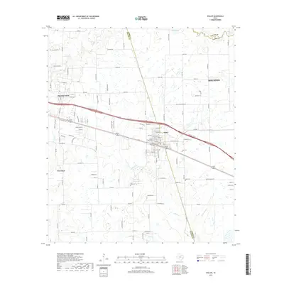 2019 Map of Waller, 2019 Print