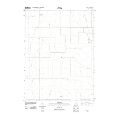 2010 Map of Wallin, 2010 Print