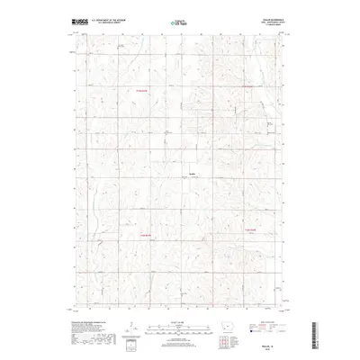 2018 Map of Wallin, 2018 Print
