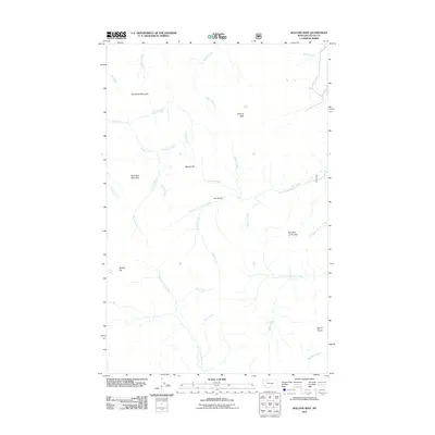 2011 Map of Walling Reef, 2011 Print