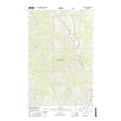 2017 Map of Walling Reef, 2017 Print