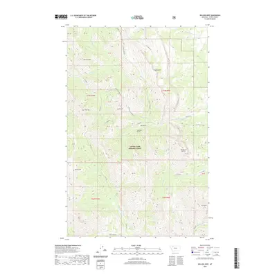 2020 Map of Walling Reef, 2020 Print