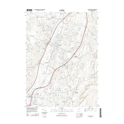 2015 Map of Wallingford, 2015 Print