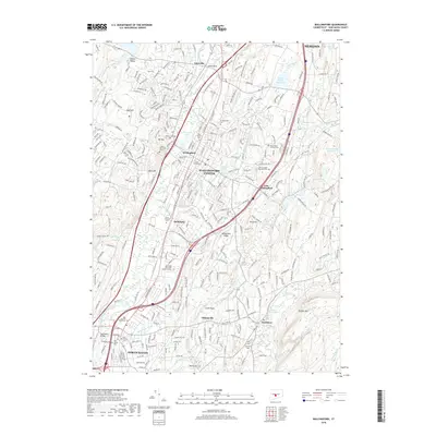 2018 Map of Wallingford, 2018 Print