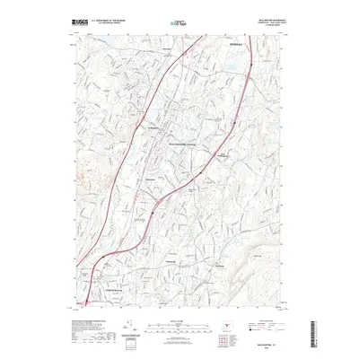 2021 Map of Wallingford, 2021 Print
