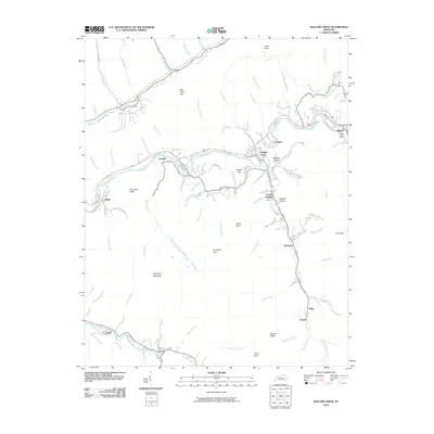 2010 Map of Wallins Creek, 2010 Print