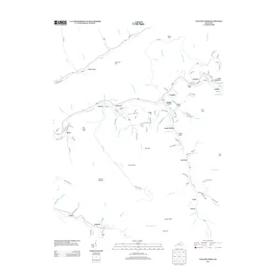 2013 Map of Wallins Creek, 2013 Print