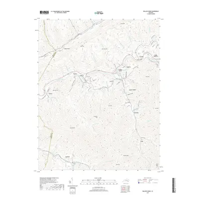 2019 Map of Wallins Creek, 2019 Print