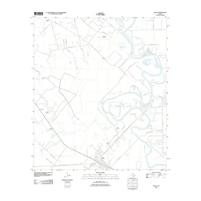 2010 Map of Wallis, 2010 Print