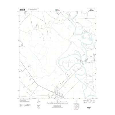 2013 Map of Wallis, 2013 Print