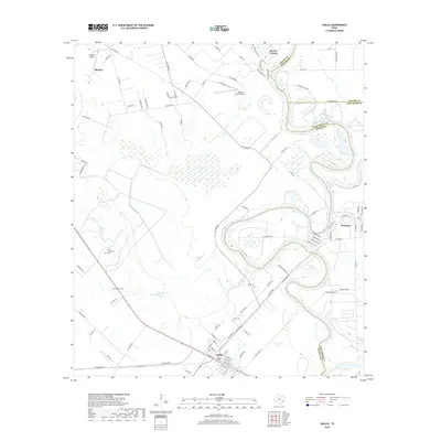 2019 Map of Wallis, 2019 Print