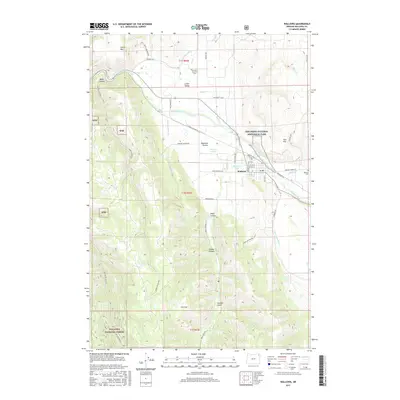 2017 Map of Wallowa, 2017 Print