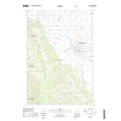 2020 Map of Wallowa, 2020 Print