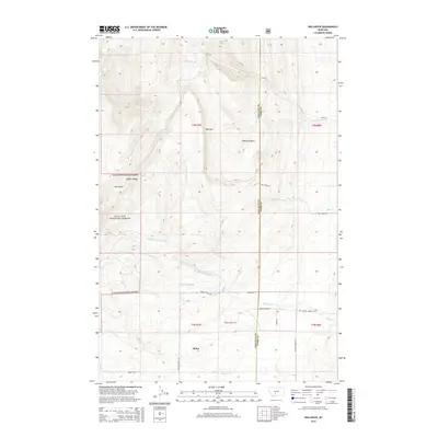 2014 Map of Wallrock, 2014 Print