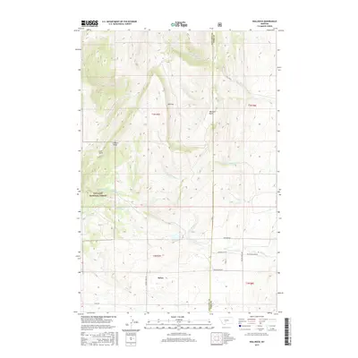 2017 Map of Wallrock, 2017 Print