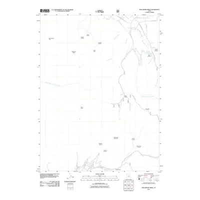 2011 Map of Wallsburg Ridge, 2011 Print