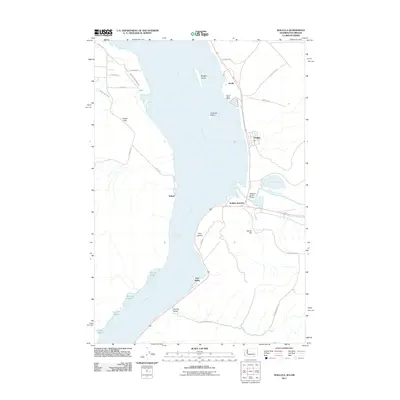 2011 Map of Wallula, 2011 Print