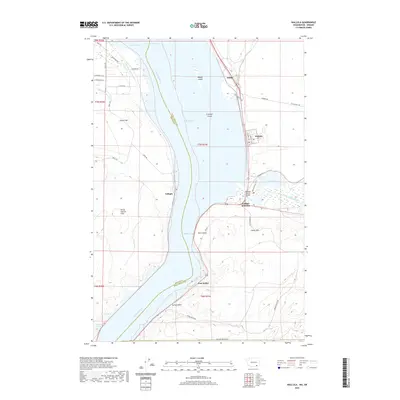 2020 Map of Wallula, 2020 Print