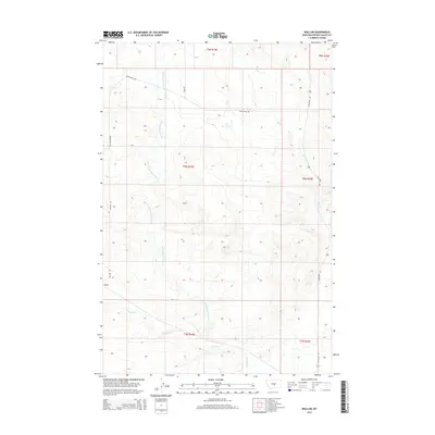 2014 Map of Wallum, 2014 Print