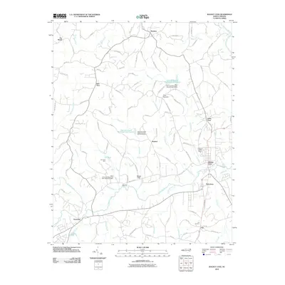 2010 Map of Walnut Cove, 2010 Print