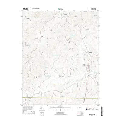 2016 Map of Walnut Cove, 2016 Print