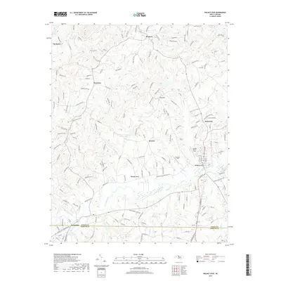 2019 Map of Walnut Cove, 2019 Print