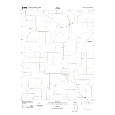 2011 Map of Walnut Grove, 2011 Print