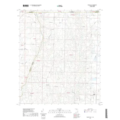 2018 Map of Walnut Hill, 2018 Print