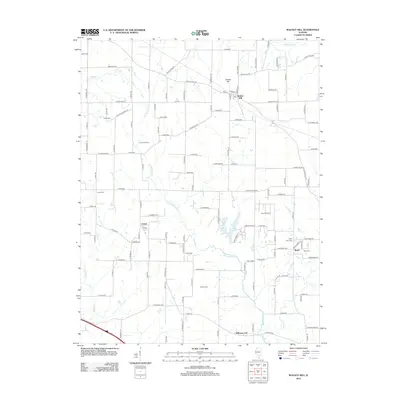2012 Map of Walnut Hill, 2012 Print