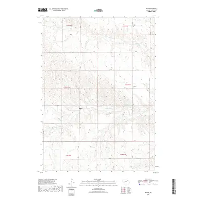 2017 Map of Walnut, 2017 Print