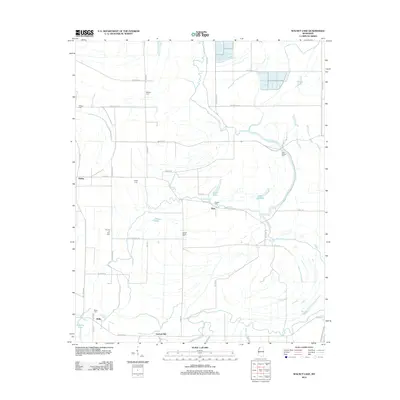 2012 Map of Walnut Lake, 2012 Print