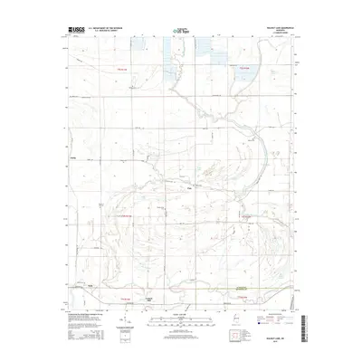 2015 Map of Walnut Lake, 2015 Print