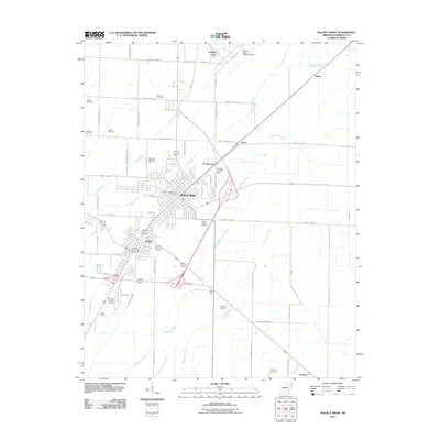 2011 Map of Walnut Ridge, 2011 Print