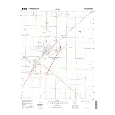 2014 Map of Walnut Ridge, 2014 Print