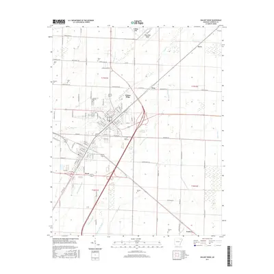 2017 Map of Walnut Ridge, 2017 Print