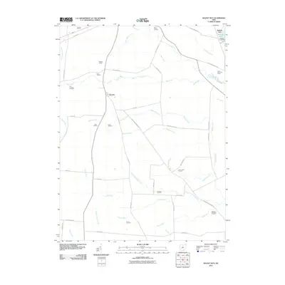 2010 Map of Walnut Run, 2010 Print