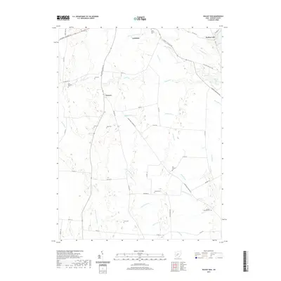 2019 Map of Walnut Run, 2019 Print