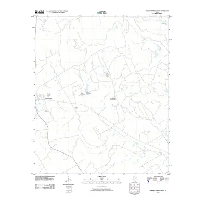 2010 Map of Walnut Springs East, 2010 Print