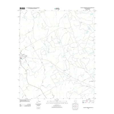2013 Map of Walnut Springs East, 2013 Print