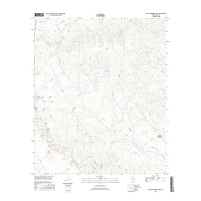 2016 Map of Walnut Springs East, 2016 Print