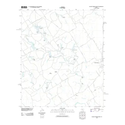 2010 Map of Walnut Springs West, 2010 Print