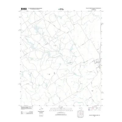 2012 Map of Walnut Springs West, 2012 Print