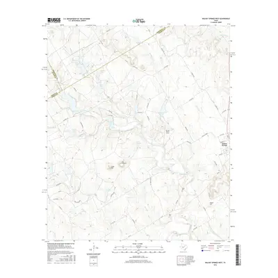 2016 Map of Walnut Springs West, 2016 Print