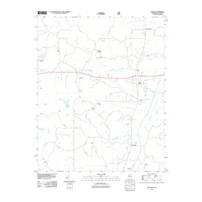 2010 Map of Walnut, 2010 Print