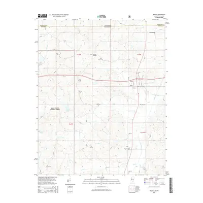 2015 Map of Walnut, 2015 Print