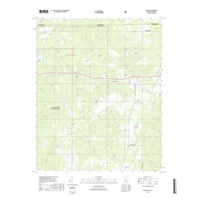 2018 Map of Walnut, 2018 Print