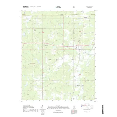 2021 Map of Walnut, 2021 Print