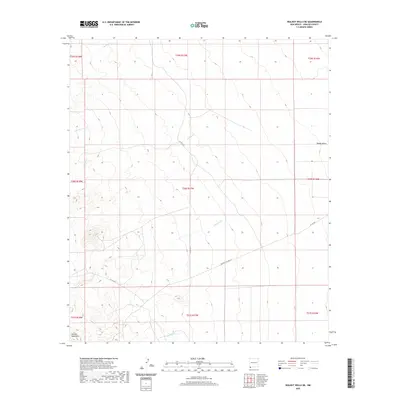 2020 Map of Walnut Wells NE, 2020 Print