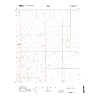 2023 Map of Walnut Wells NE, 2023 Print