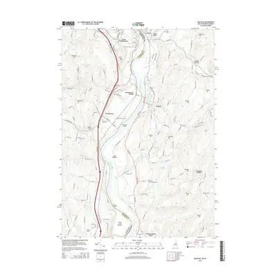 2015 Map of Walpole, 2015 Print